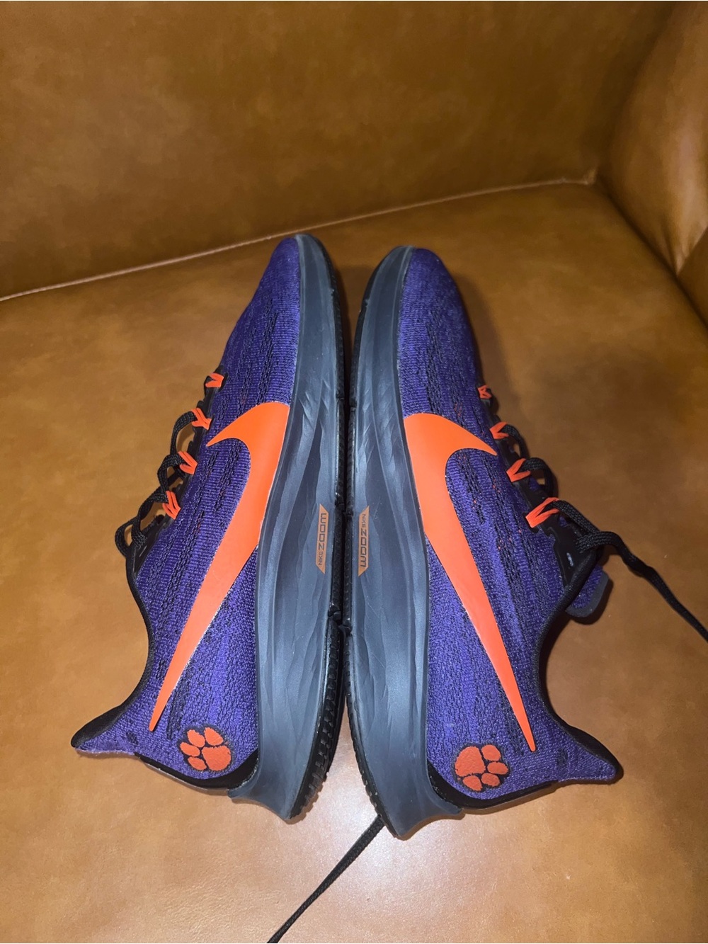 Nike Air Zoom Pegasus 36 Clemson Tigers sneakers men’s size 9.5